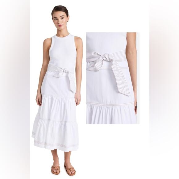 VERONICA BEARD
Austyn Belted Midi-dress - Picture 1 of 15